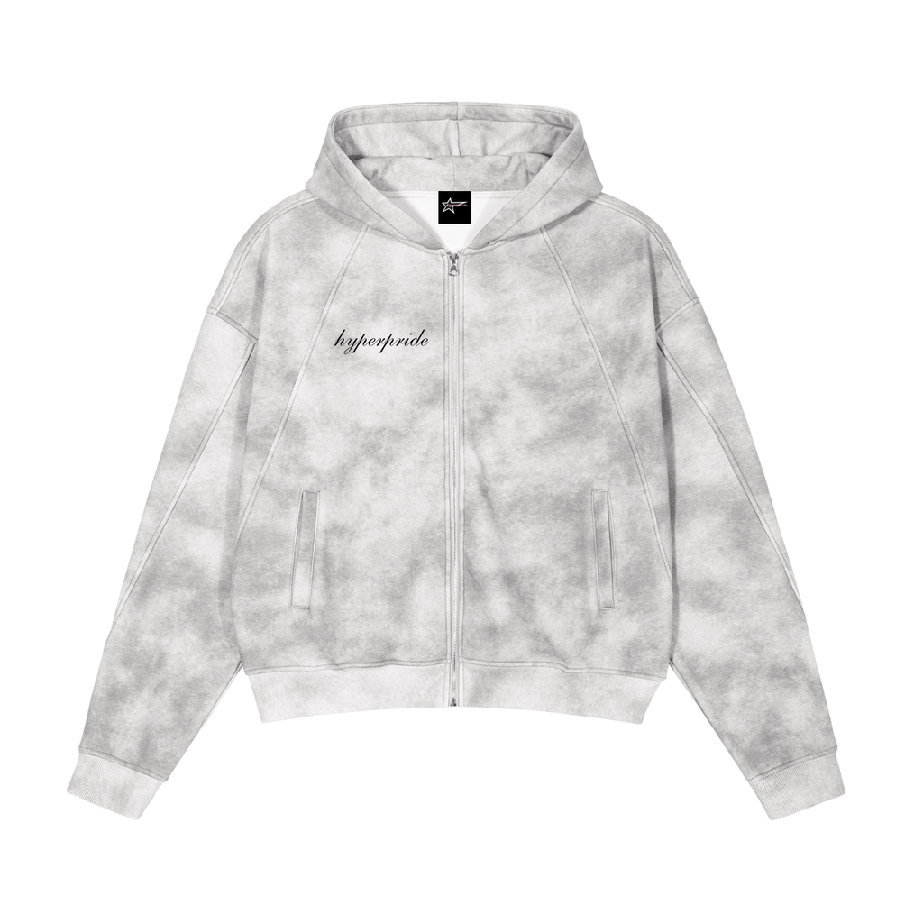 Cream Washed Hoodie