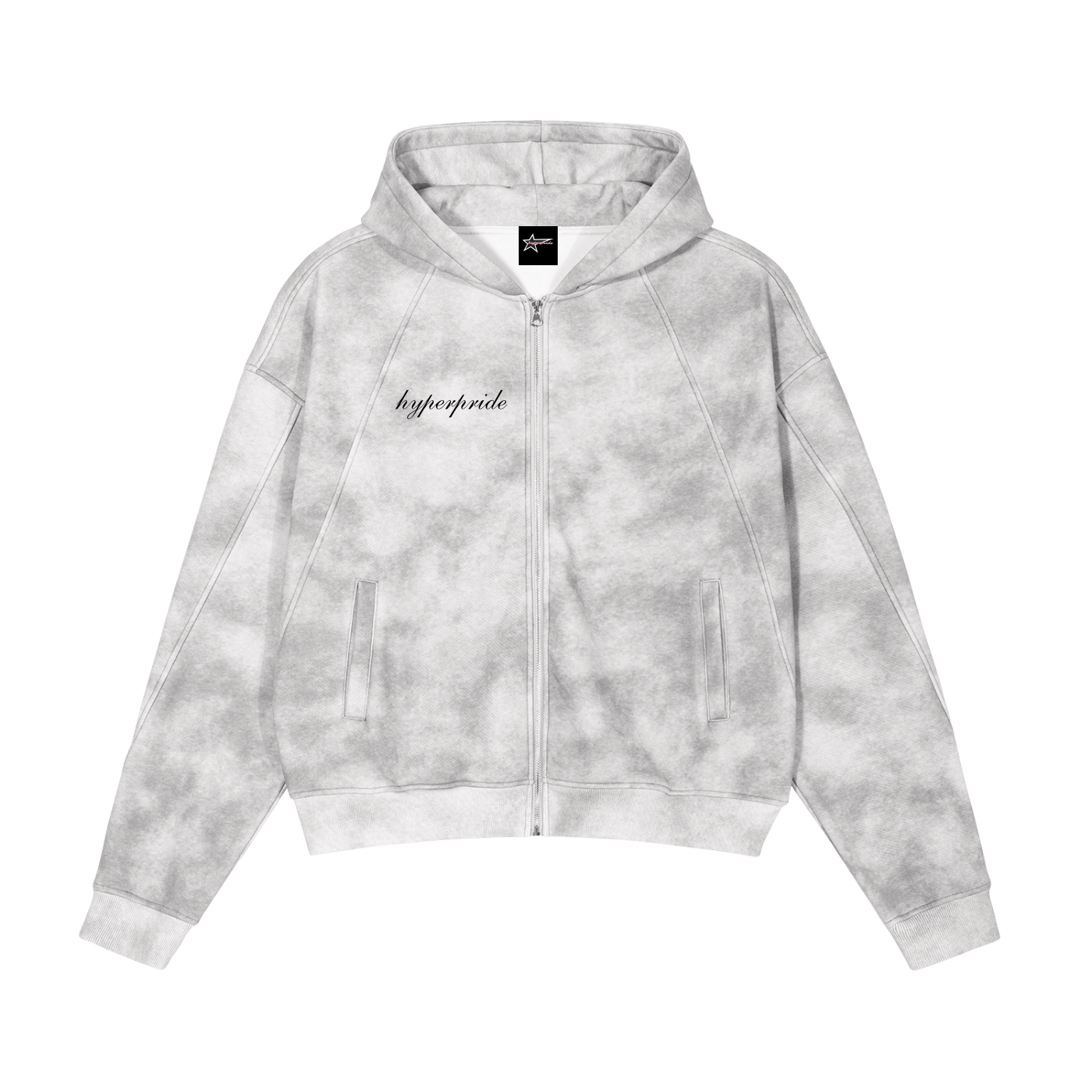 Cream Washed Hoodie