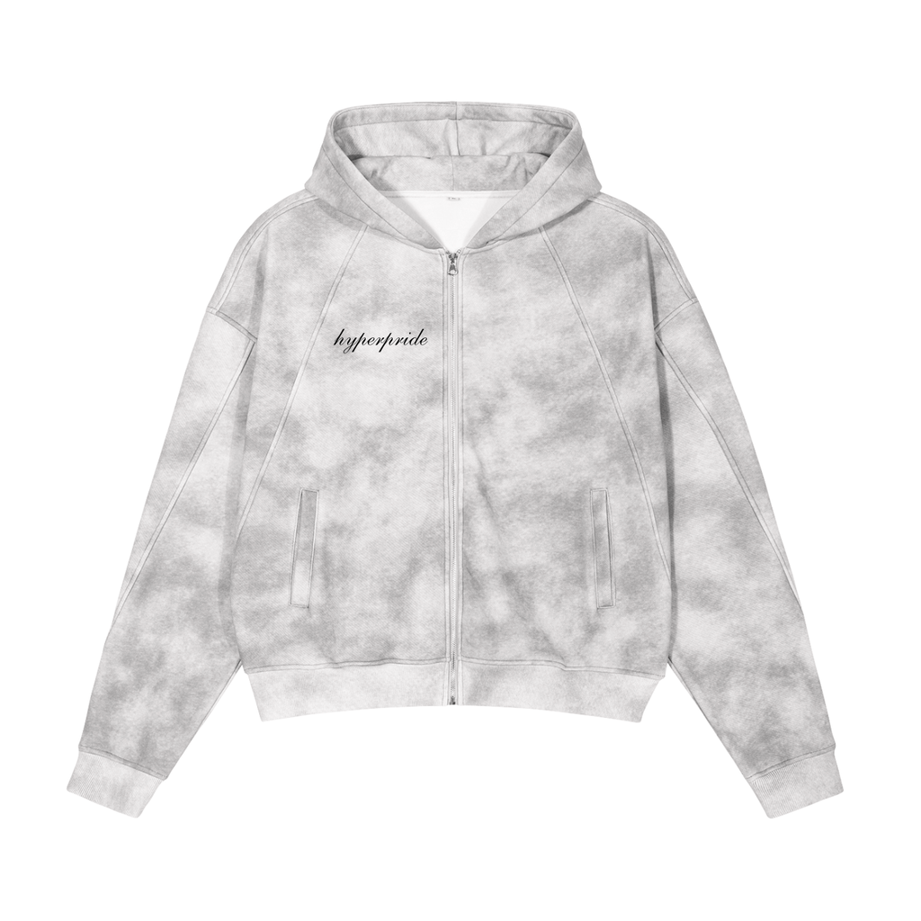 Cream Washed Hoodie