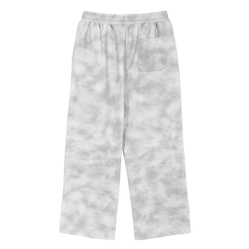 Cream Washed Fleece Sweatpants