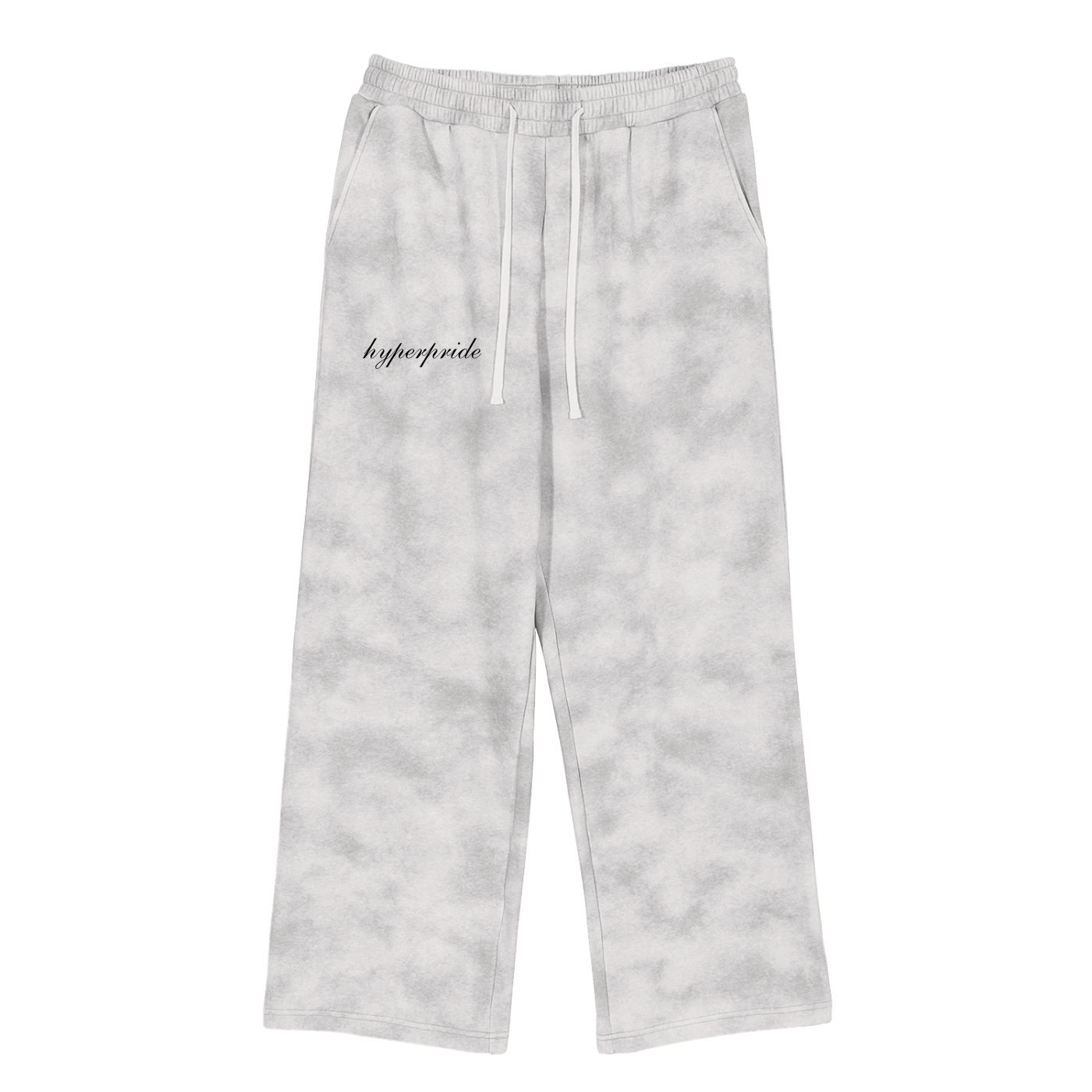 Cream Washed Fleece Sweatpants