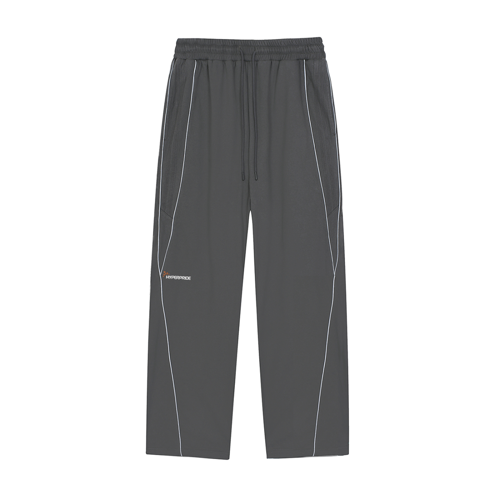 Reflection Striped Straight-Leg Sweatpants