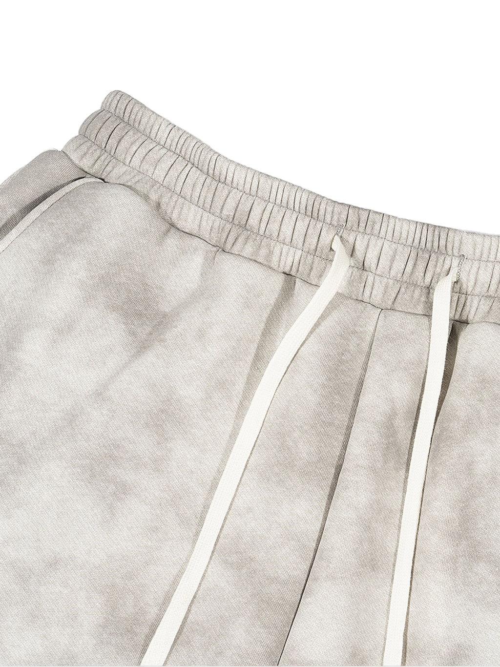 Cream Washed Fleece Sweatpants