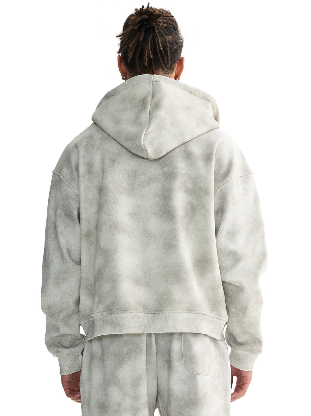 Cream Washed Hoodie
